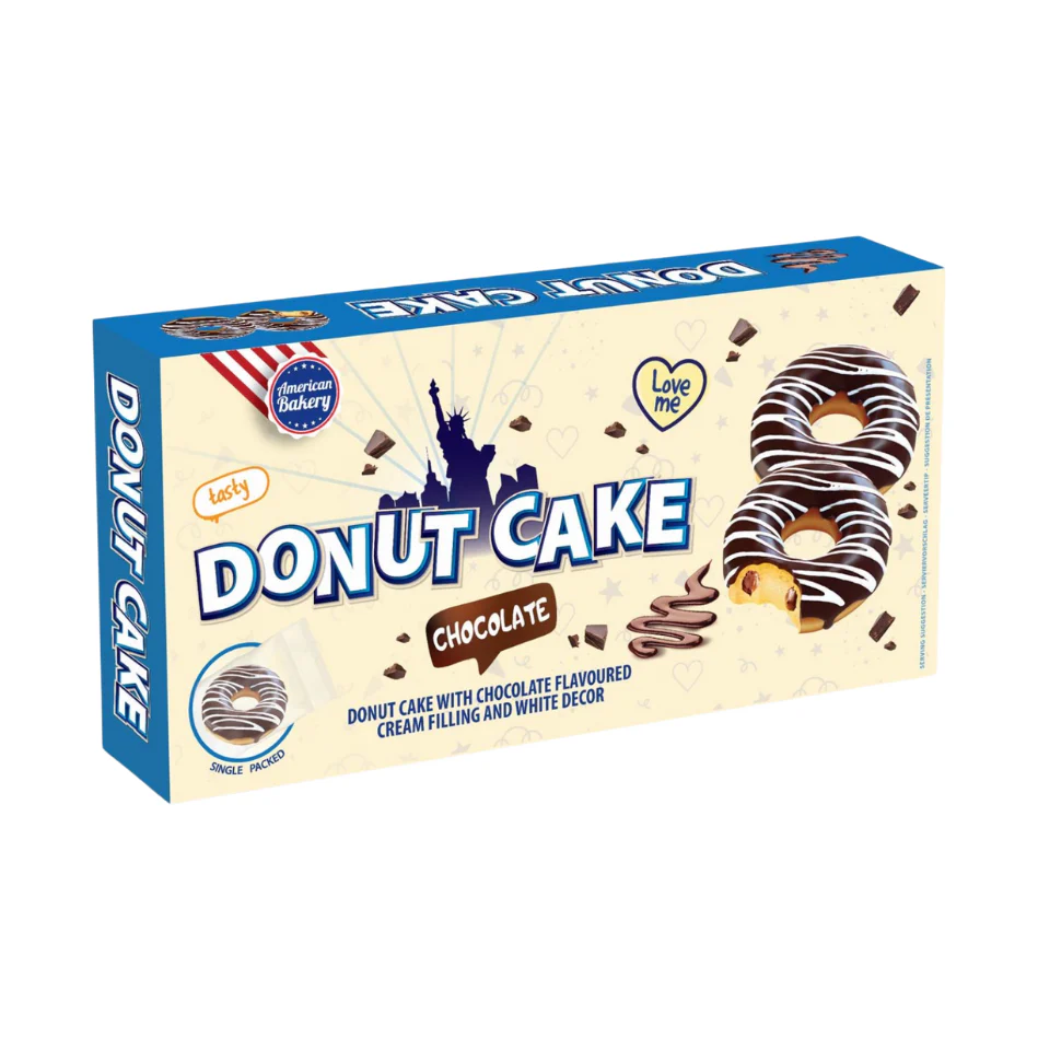 American Bakery Donut Tarta Chocolate