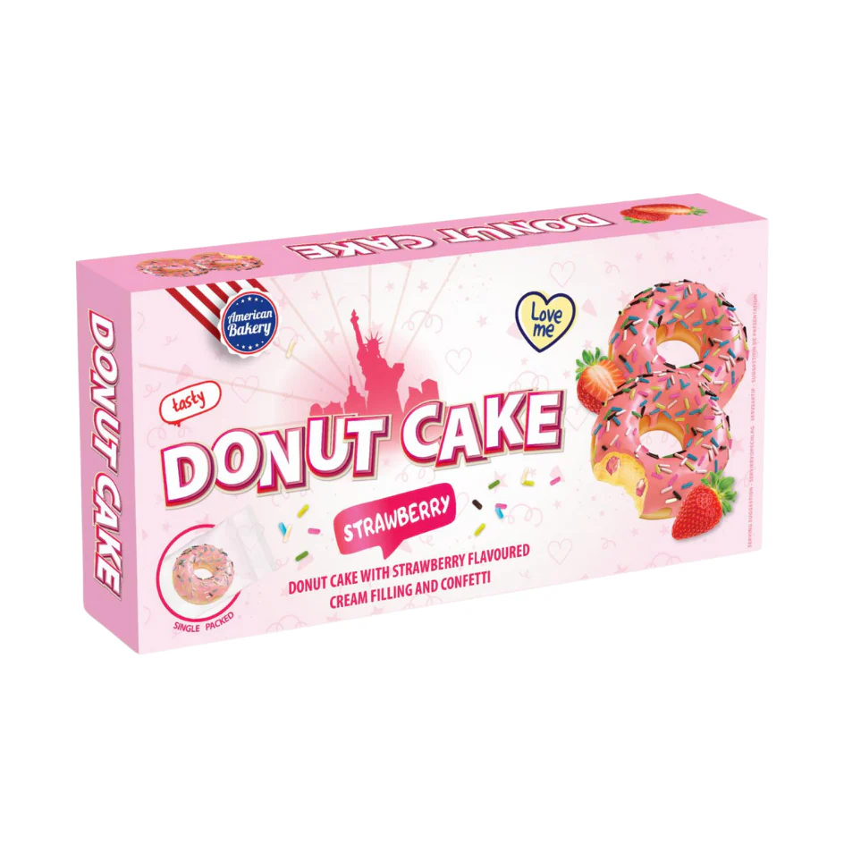 American Bakery Donut Cake Fresa
