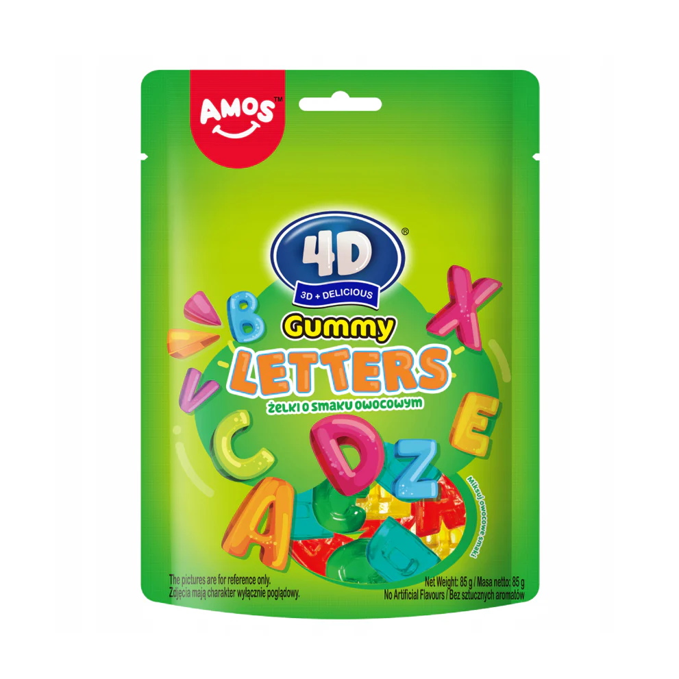 Amos 4D Gominolas de Letras