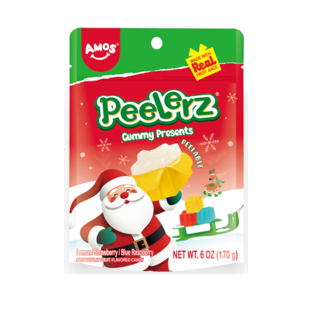 Regalos de Navidad de gominola de Amos Peelerz