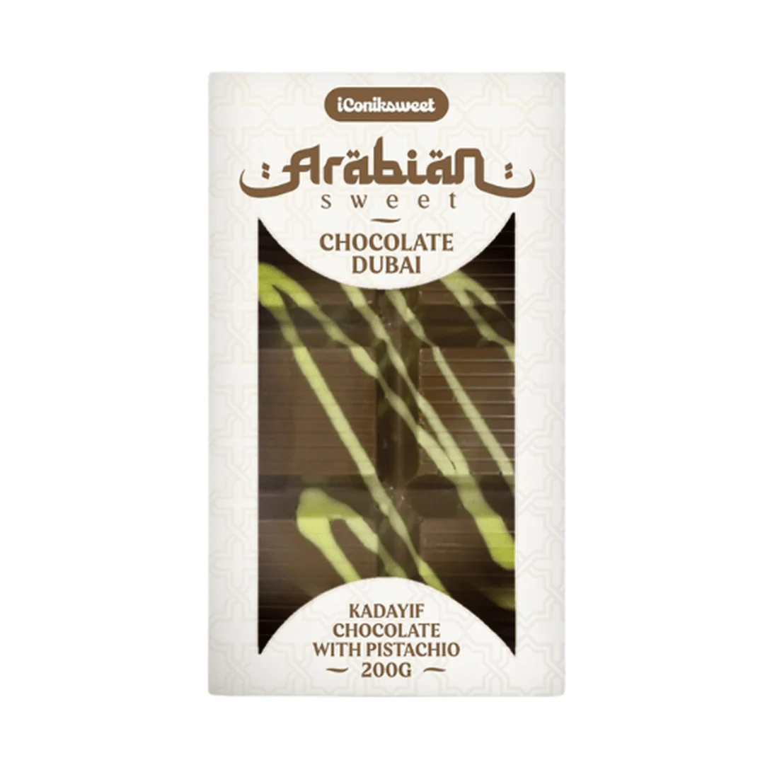 Bombón árabe Dubái Rayadif Chocolate & Pistacho