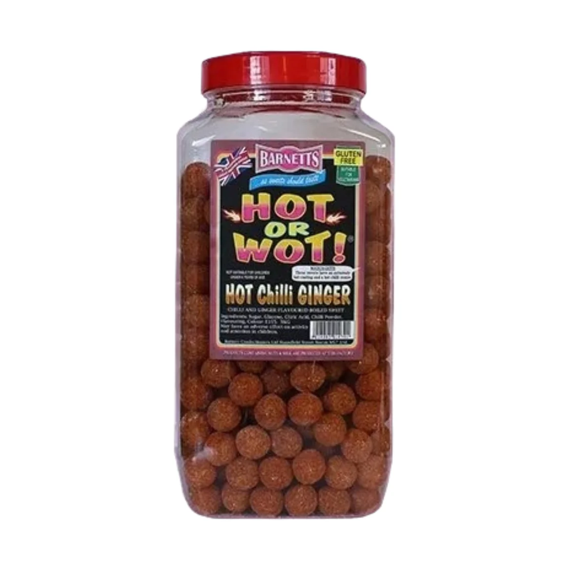 Barnetts Hot Or Wot Chile Jengibre