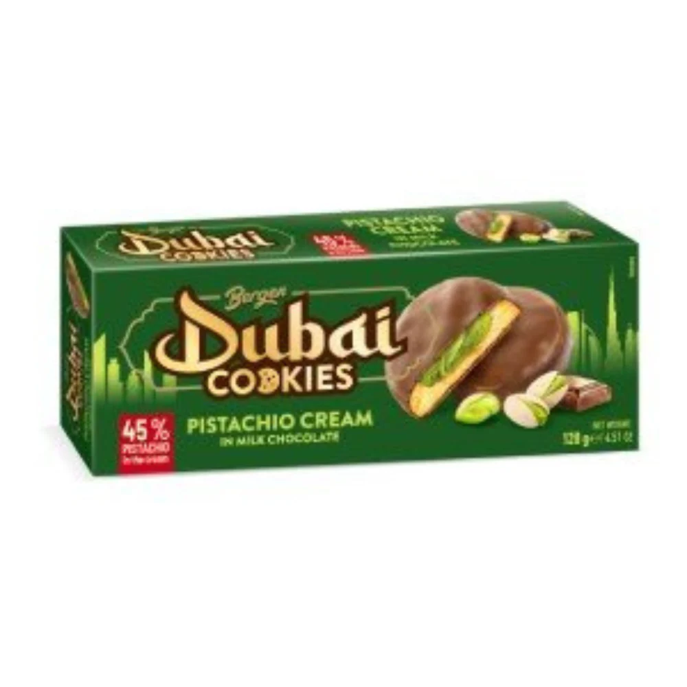 Bergen Galletas estilo Dubái Pistacho