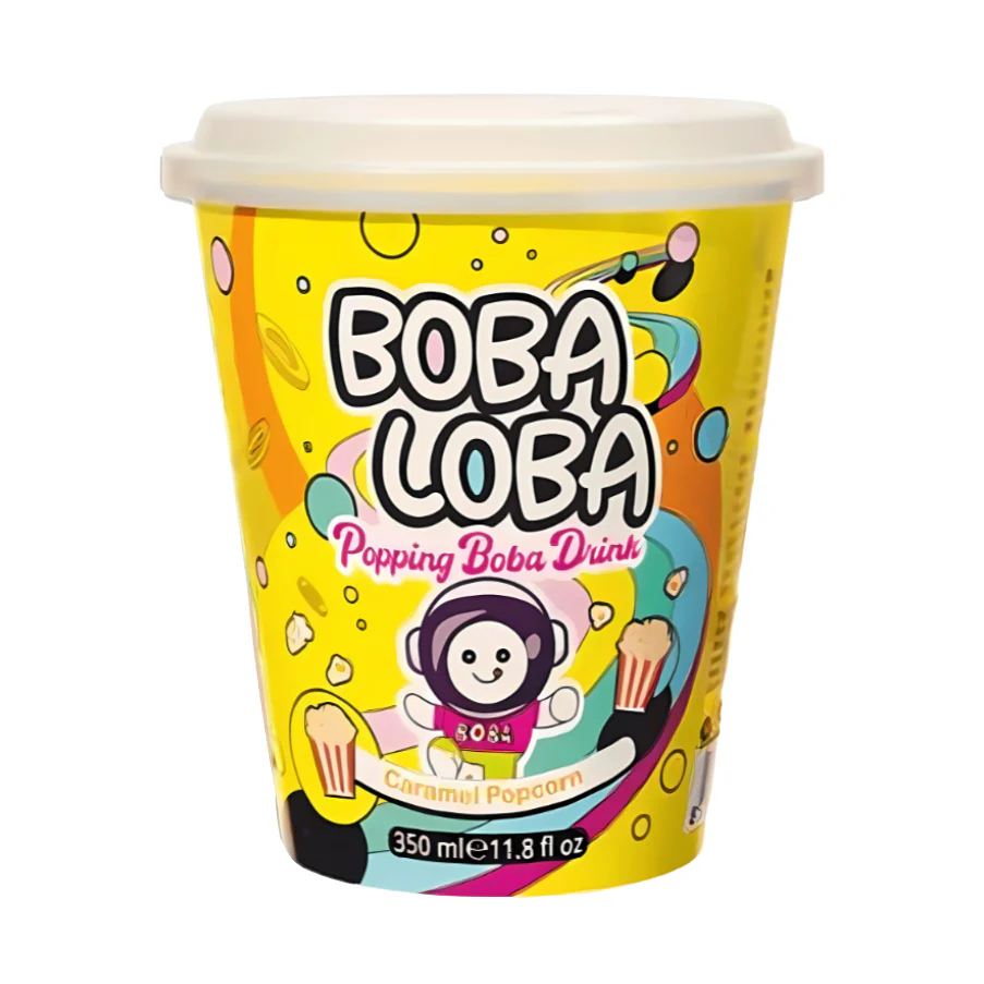 Boba Loba Caramelo & Palomitas