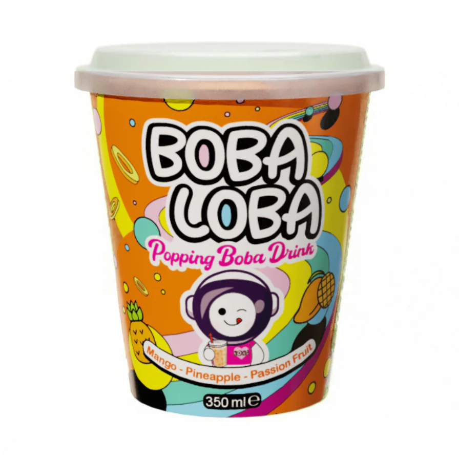 Boba Loba Mango Piña y Maracuyá