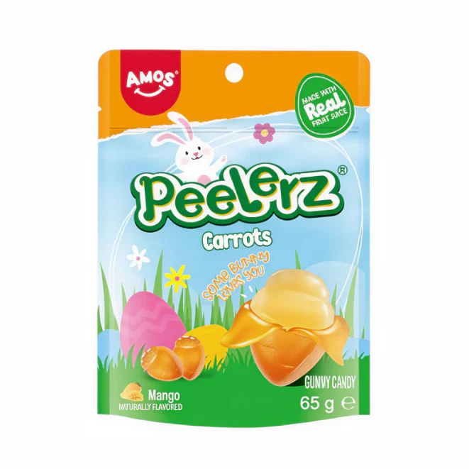 Candy Amos Peelerz Gomitas Zanahorias Pascua