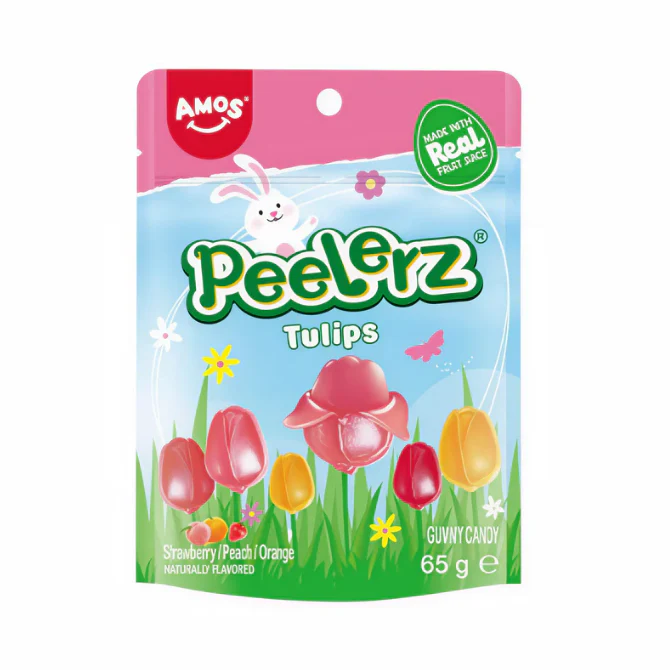 Candy Amos Peelerz Gomitas Tulipanes Pascua