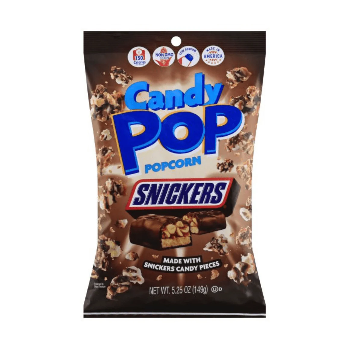 Candy Pop Popcorn Snickers