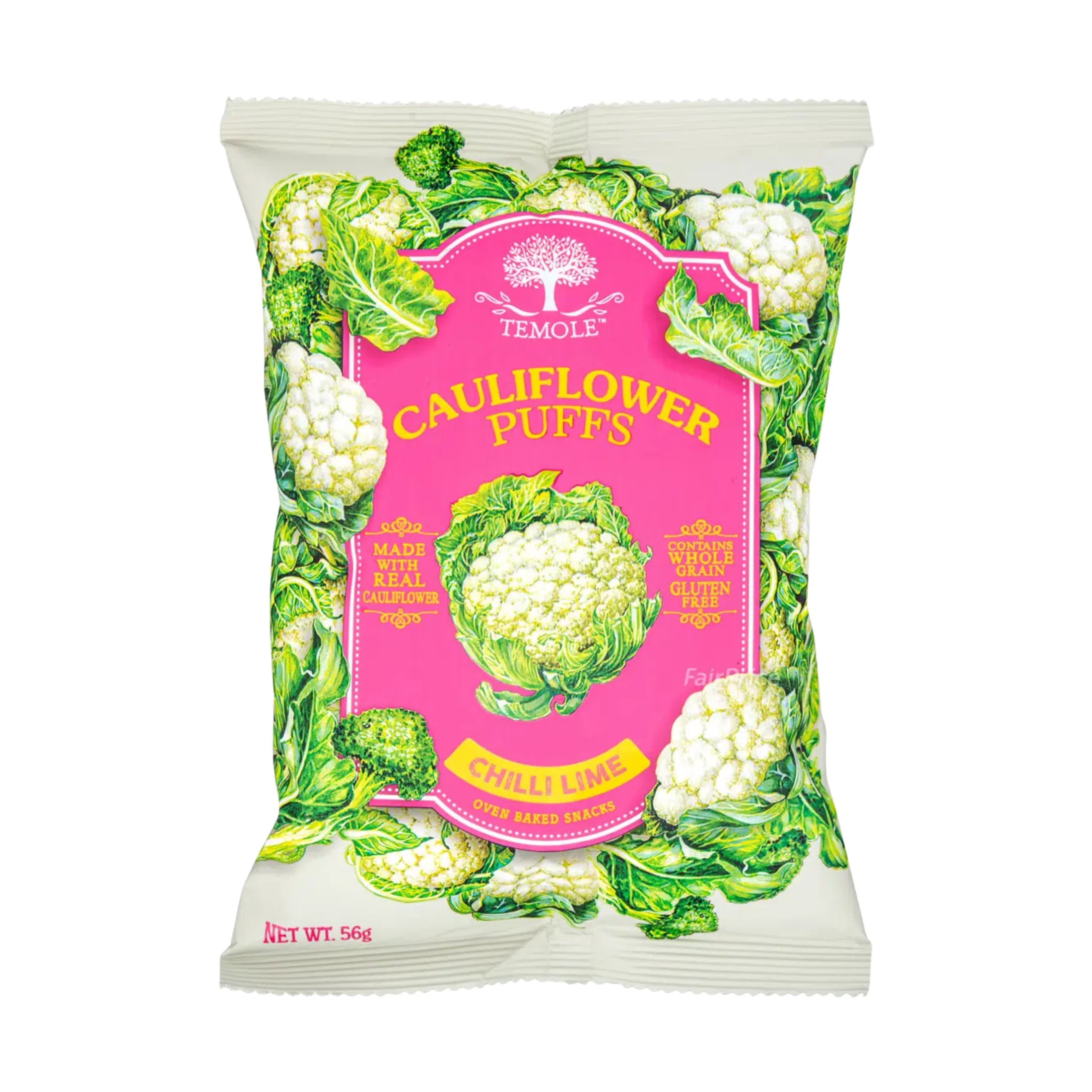 Bocaditos de coliflor Temole chile limón