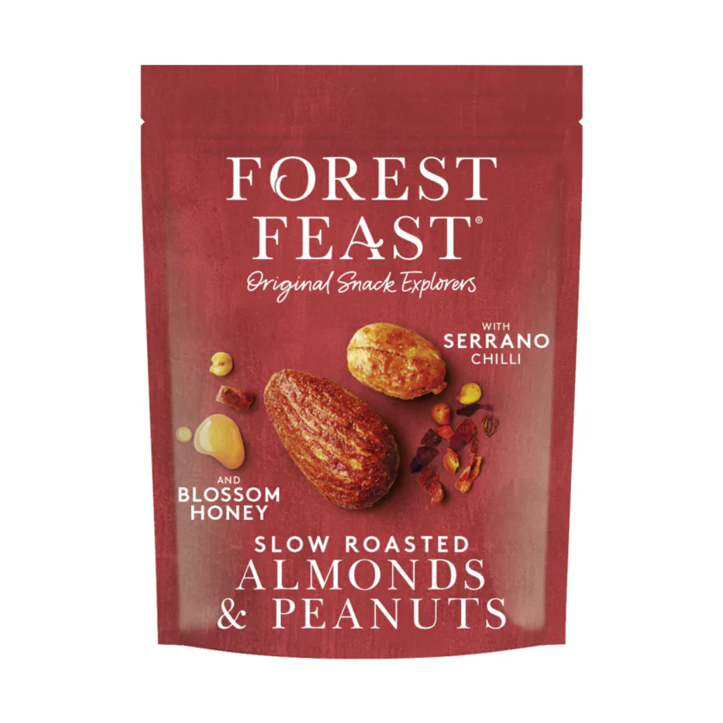 Forest Feast Almendras y Cacahuetes con Miel y Chile Serrano