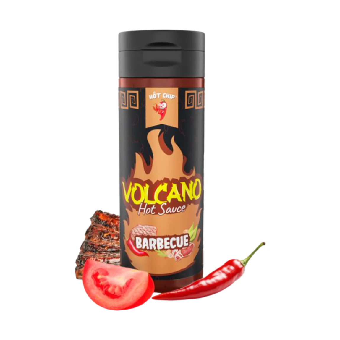 Salsa barbacoa Hot Chip Volcano