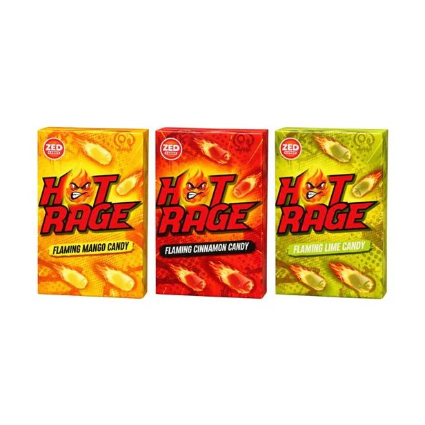 Hot Rage Random Flavor Mango Cinnamon Lime