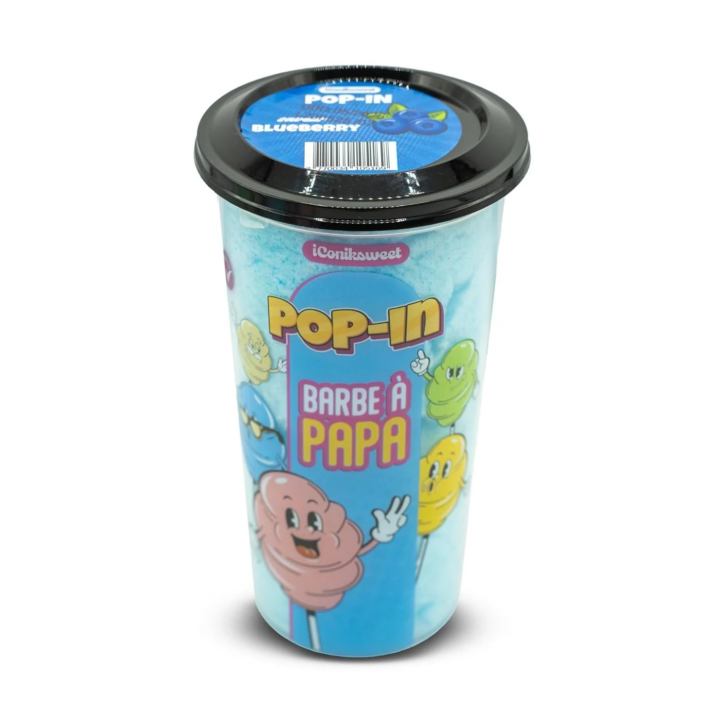 iConiksweet Pop In Algodón de Azúcar Arándano
