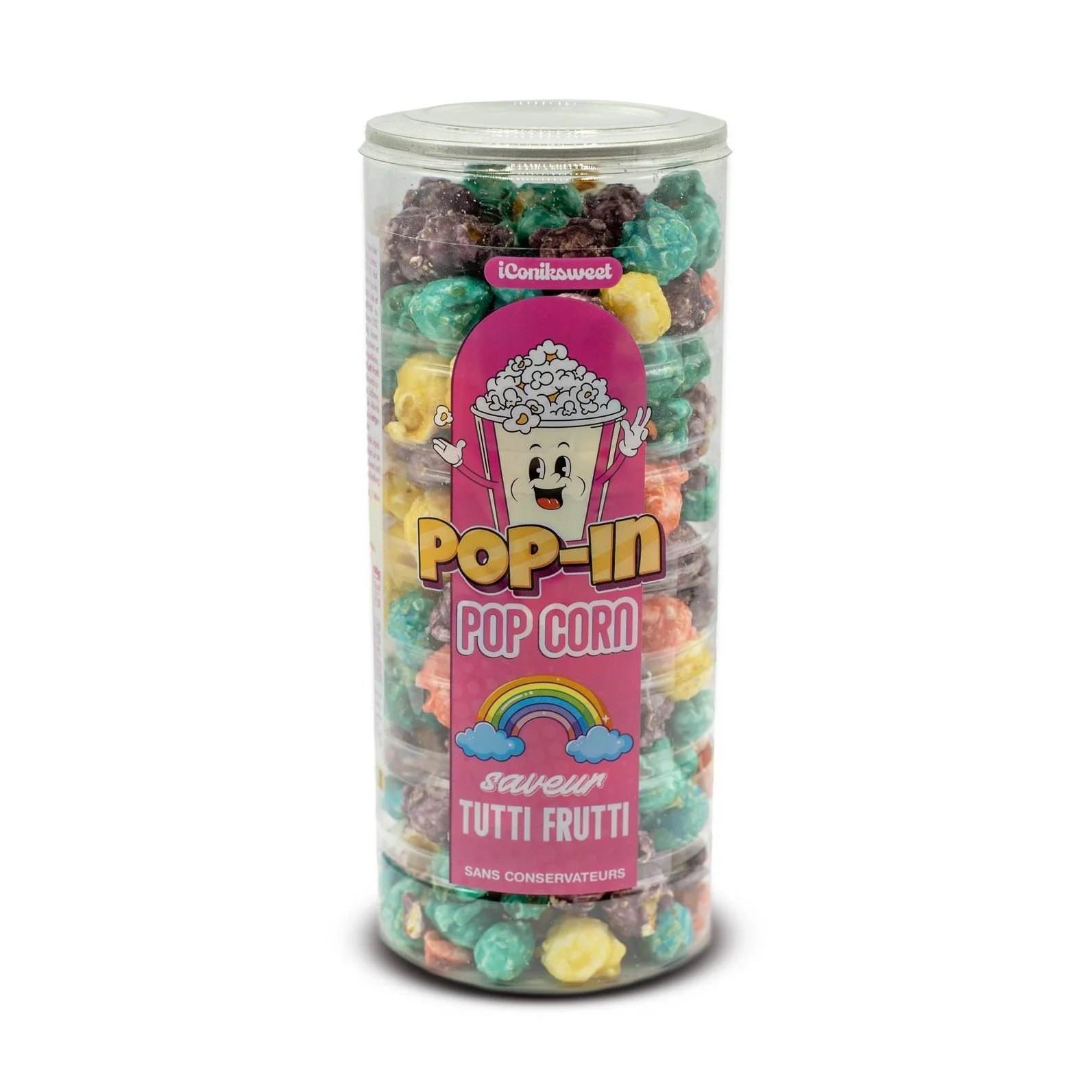 iConiksweet Pop In Pop Corn Tutti Frutti