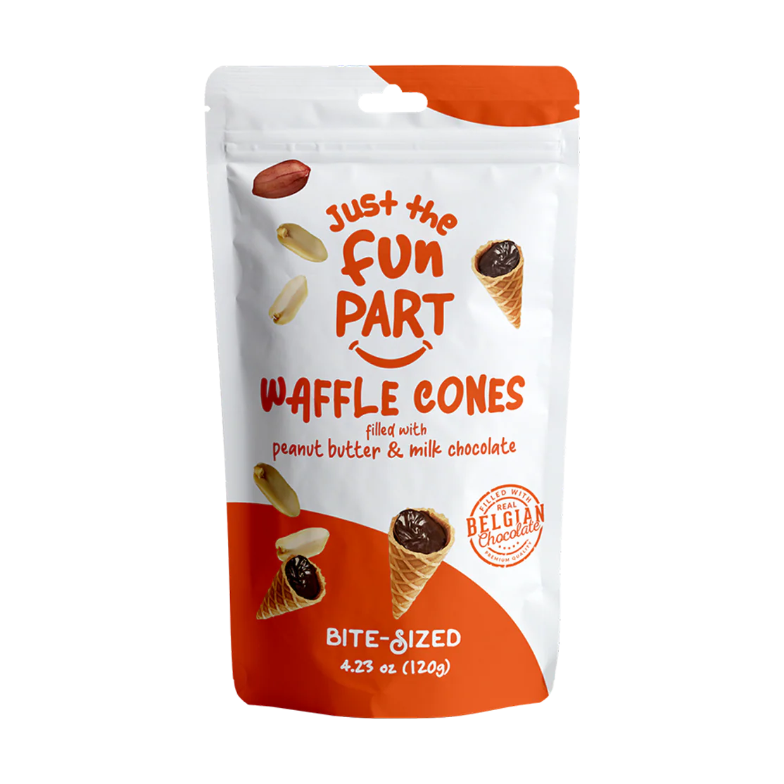 Just The Fun Part Mantequilla de cacahuete y chocolate con leche