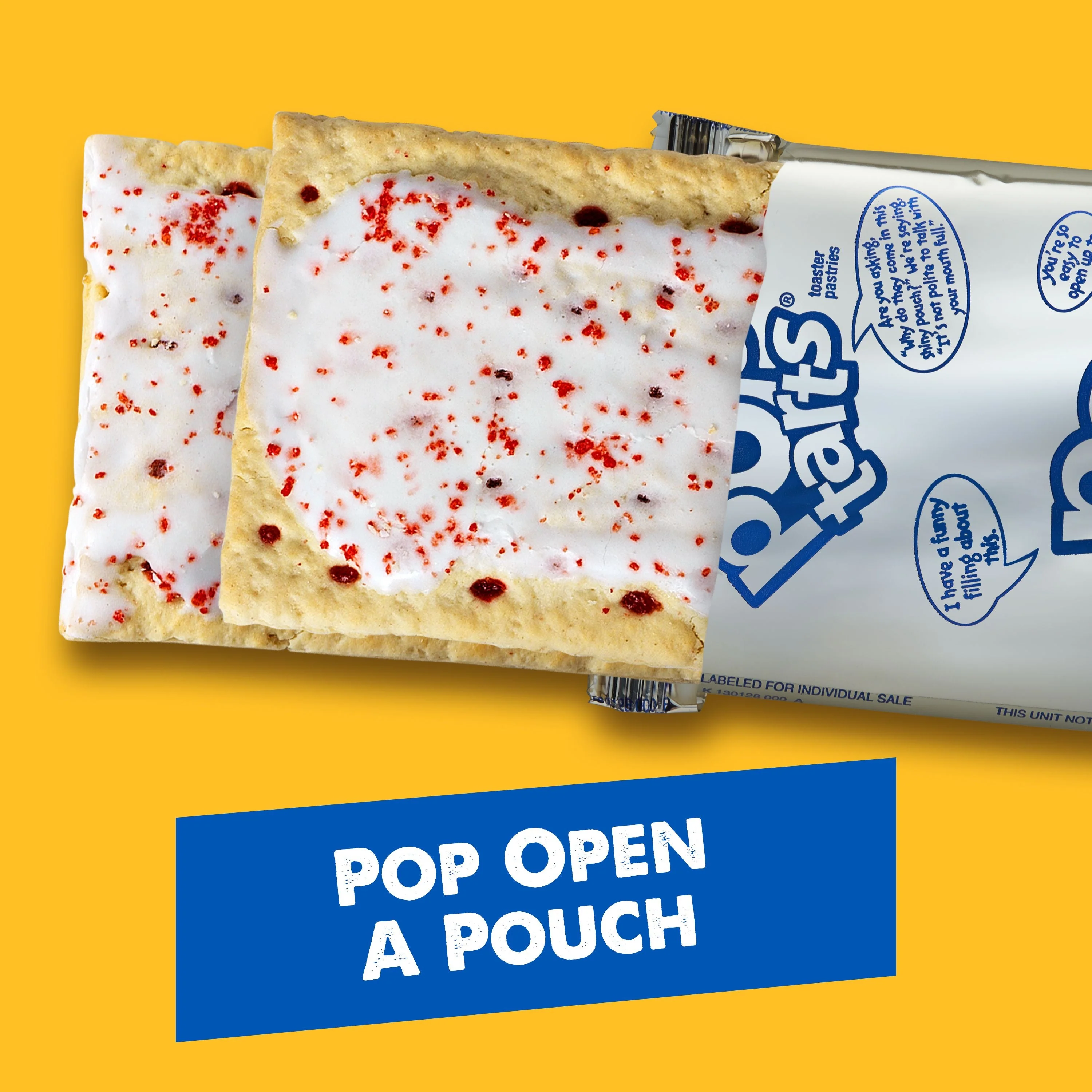 Kellogg's Pop Tarts Frosted Raspberry Big - Image 2