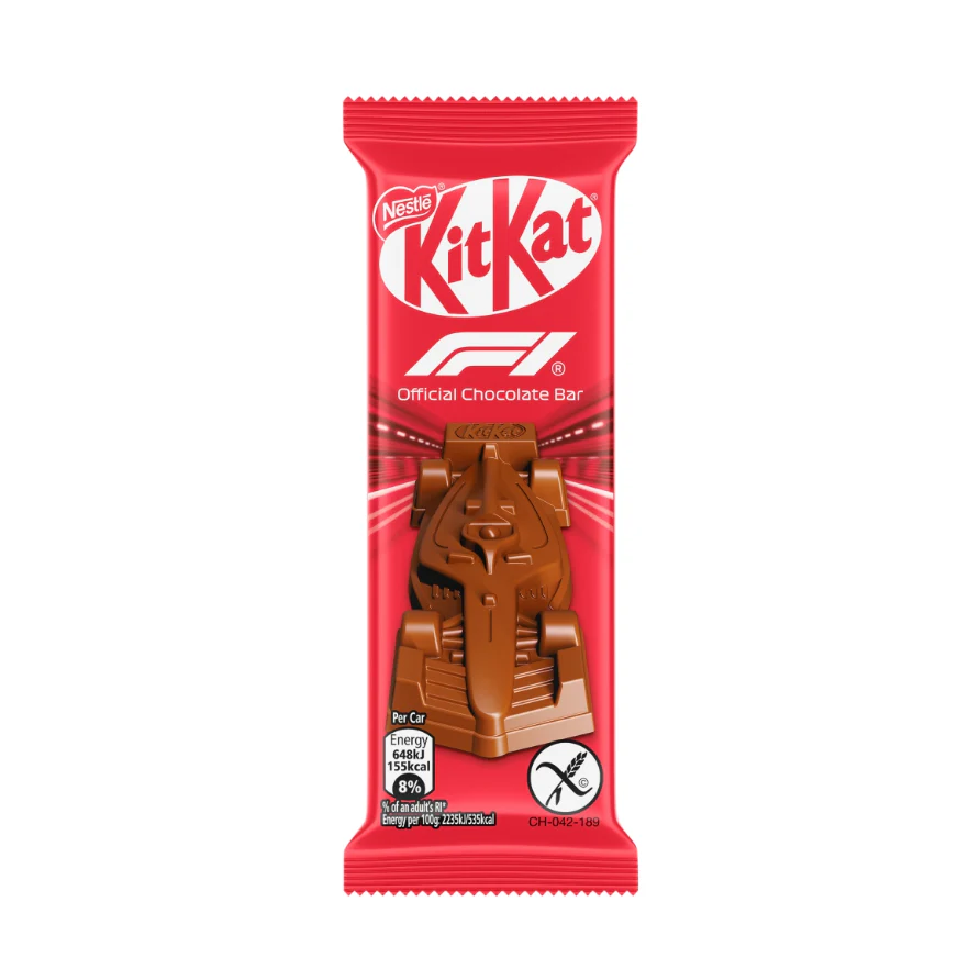 Coche de F1 Kit Kat Icon