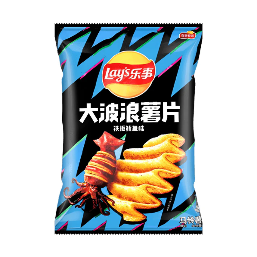 Lay's Deep Ridged Calamar