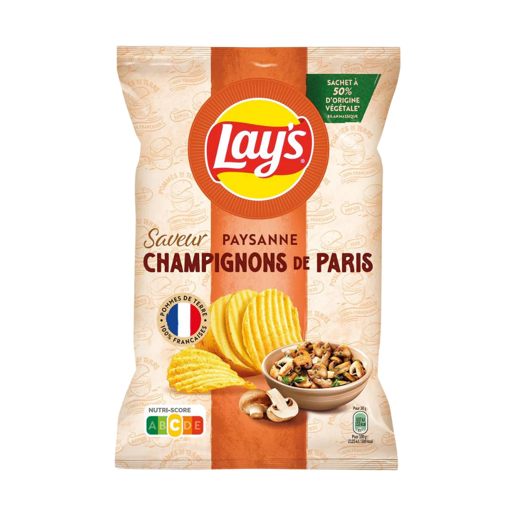 Lay's Campesinas Setas de París