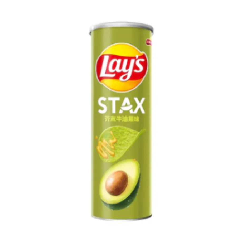 Lay's Stax Sabor Mostaza Aguacate