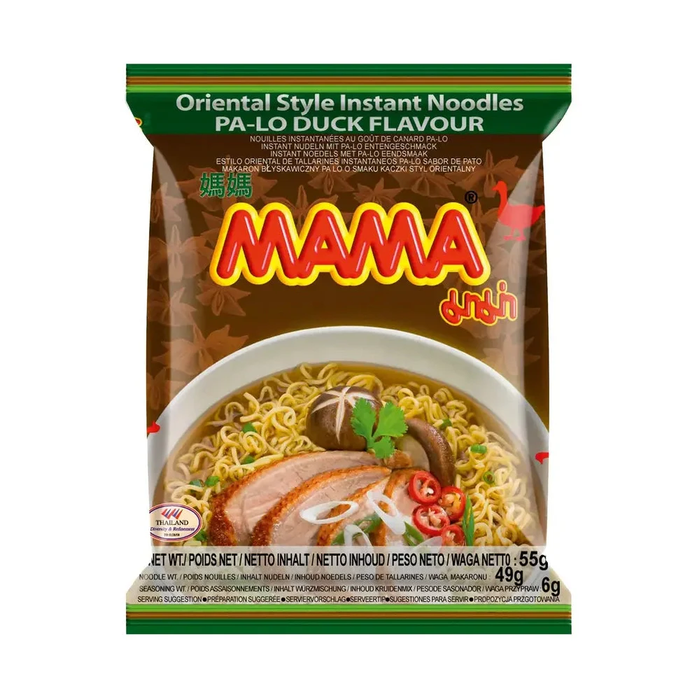 Fideos instantáneos Mama sabor Pato
