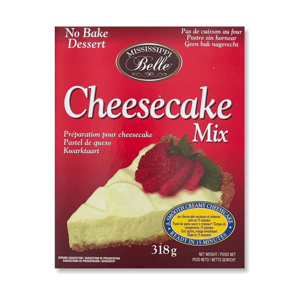 Pastel de queso Mississippi Belle Mix