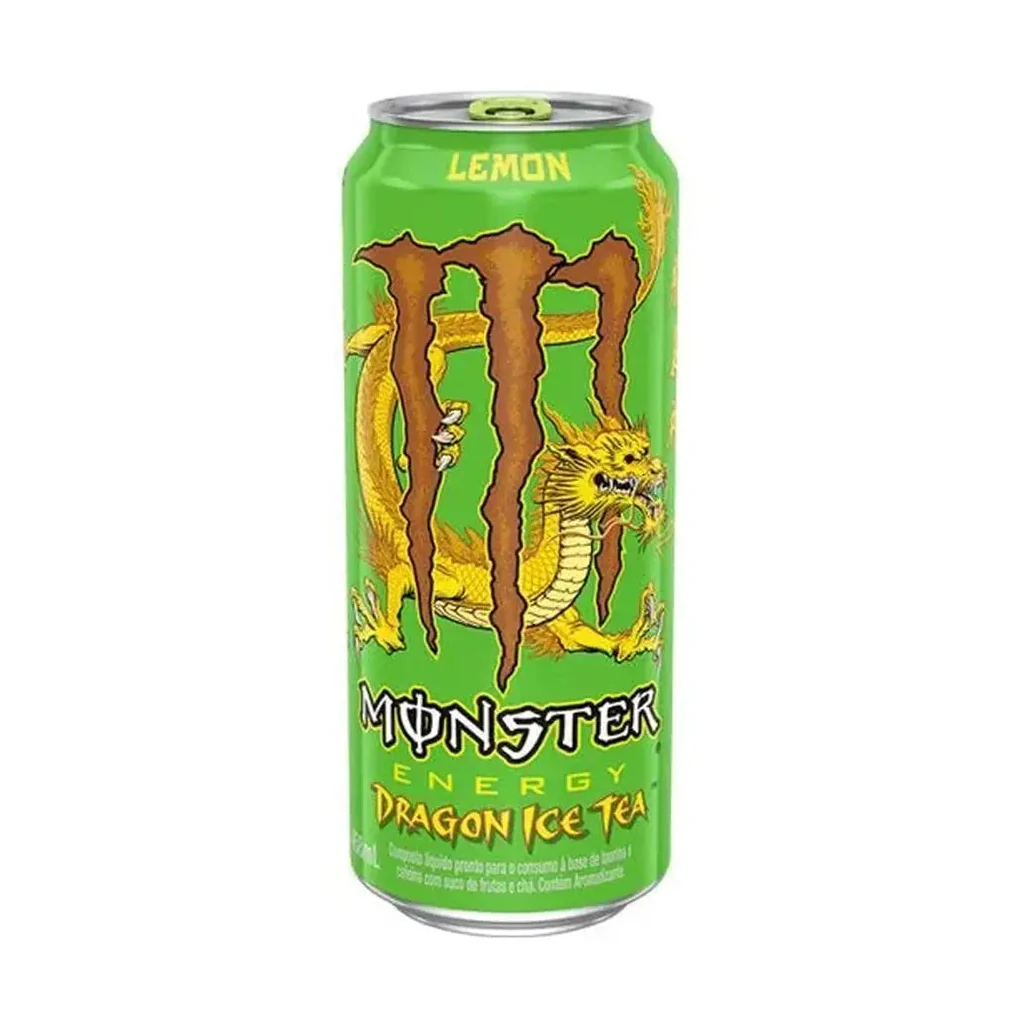 Monster Dragon Ice Tea Limón