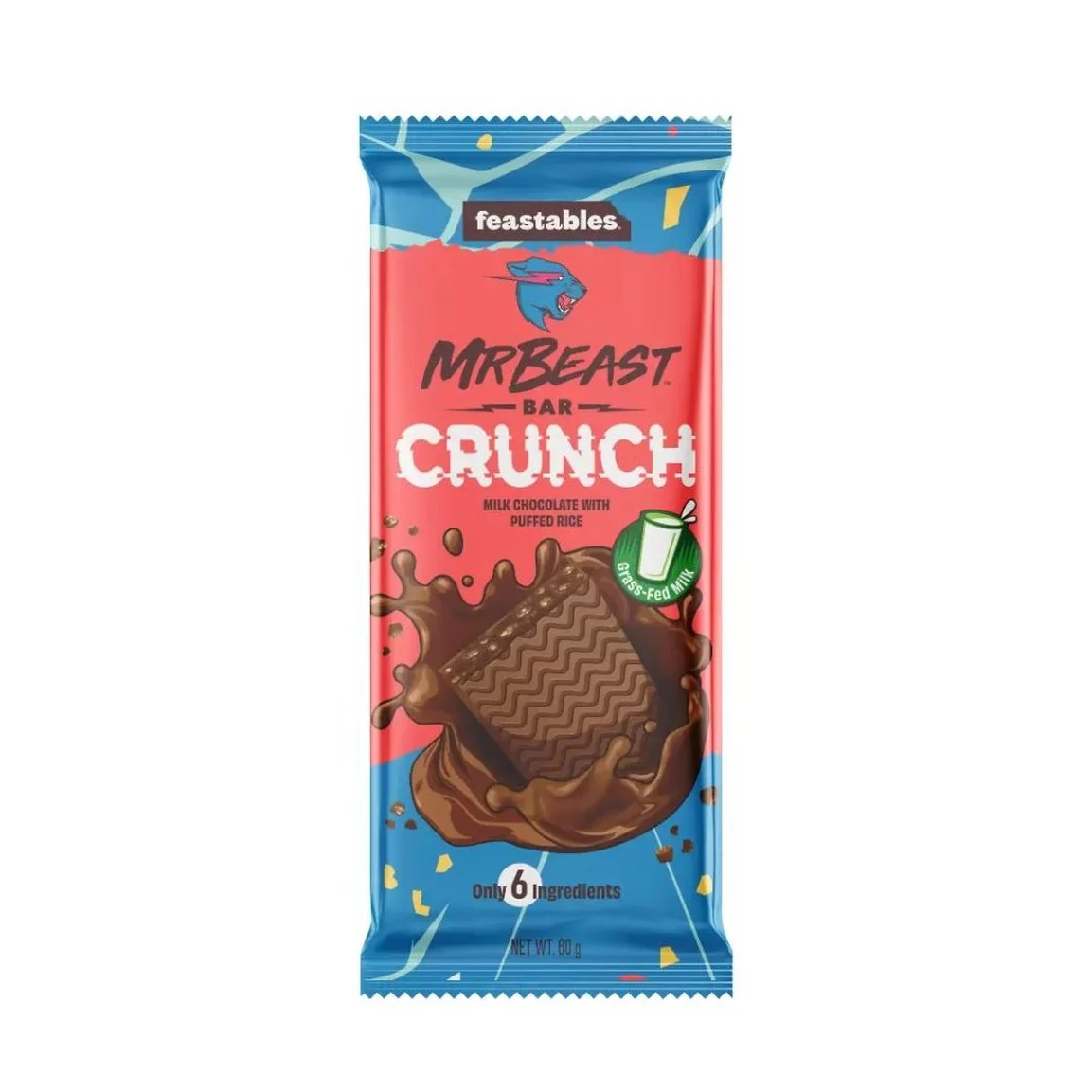 Mr Beast Feastables Chocolate Bar Crujiente