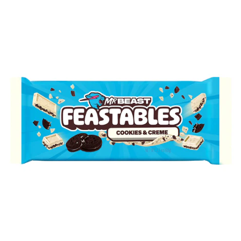 Mr Beast Feastables Galletas y Crema