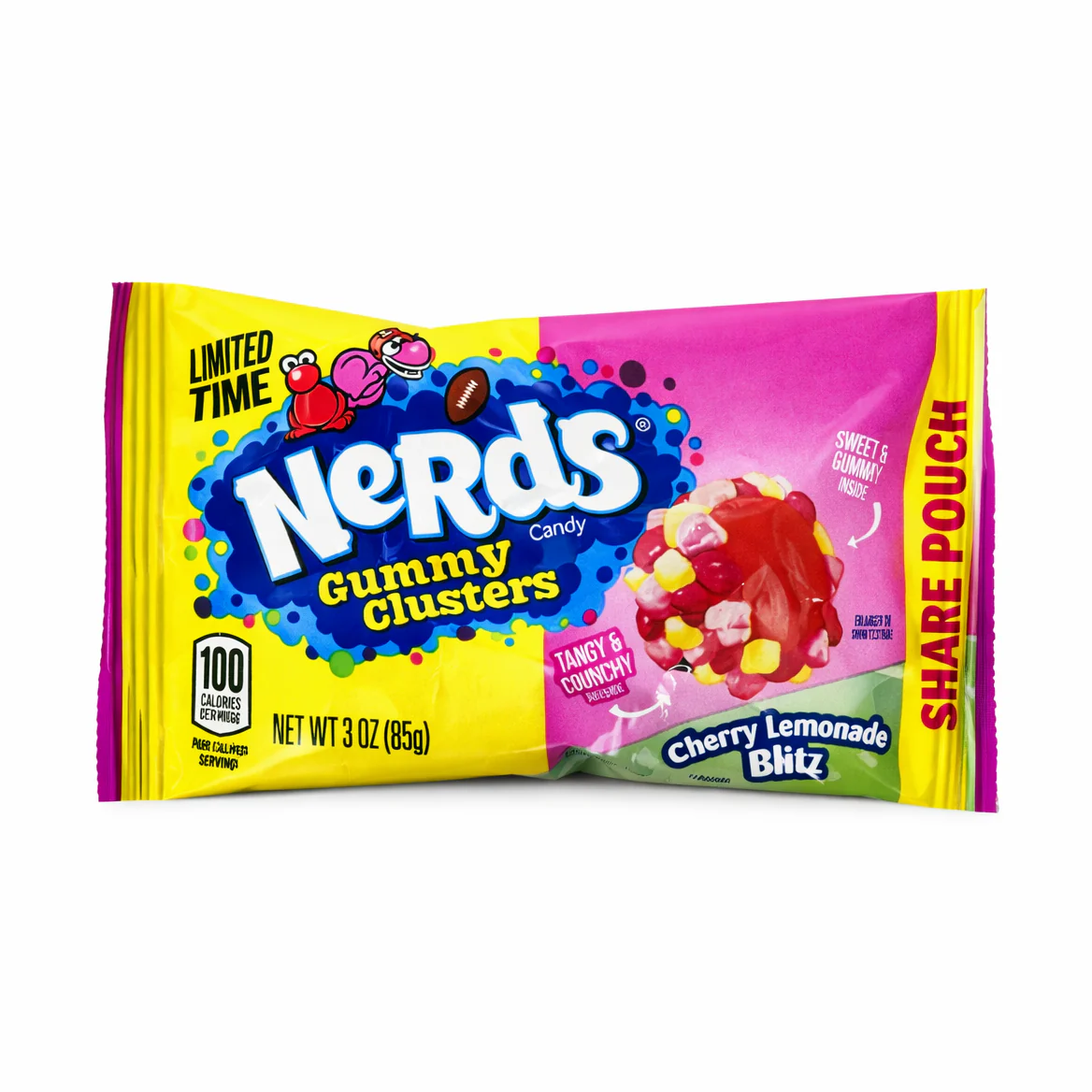 Caramelos Nerds Gummy Clusters Limonada Cereza