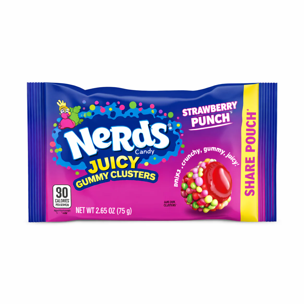 Nerds Clusters de Gomitas Sabor Fresa con Ponche de Fresa