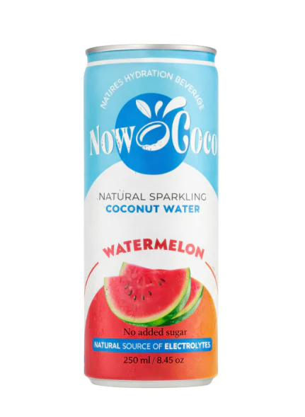 Ahora Coco Sparkling Agua de Coco Sandía