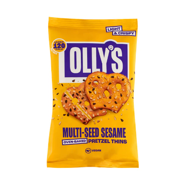 Olly's Pretzel Thins Multi Seed & Sesam Small