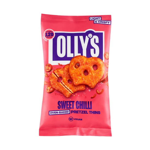 Olly's Pretzel Thins Sweet Chilli Small