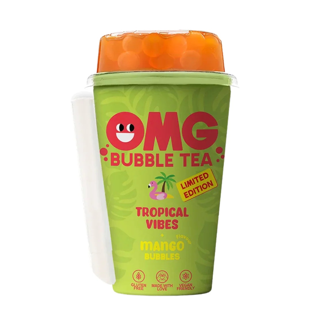 OMG Bubble Tea Tropical Vibes Mango