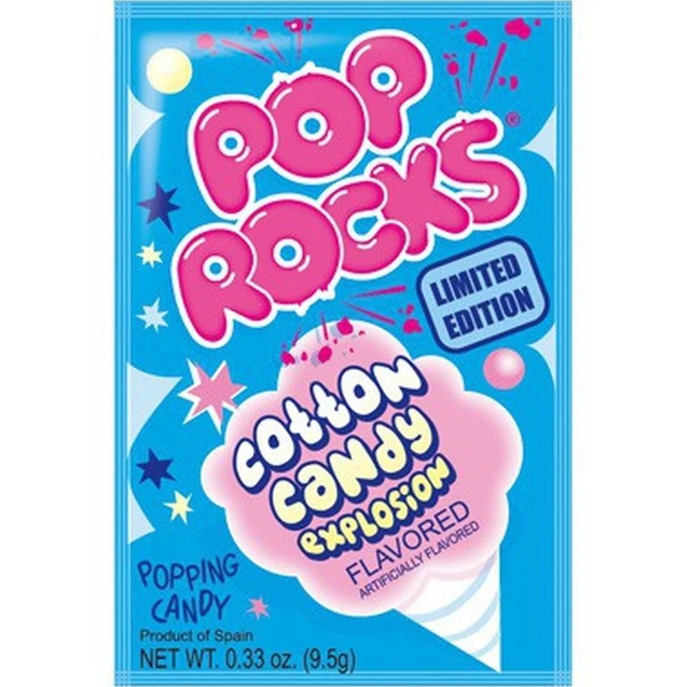 Pop Rocks Popping Candy Cotton Candy