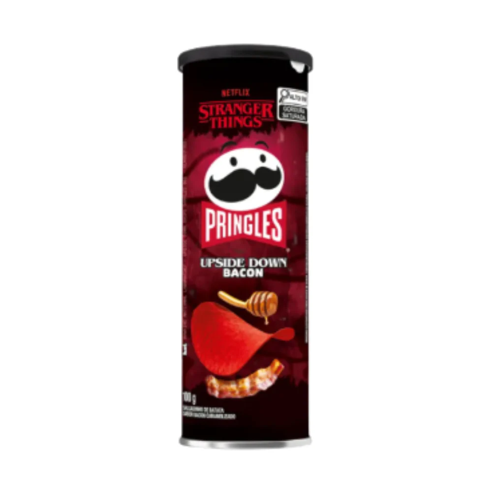 Pringles Netflix Stranger Things Bacon del Mundo del Revés