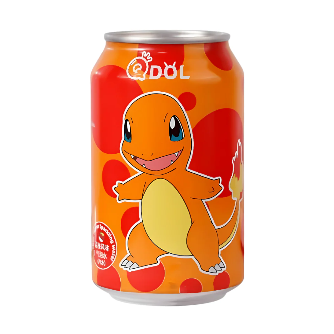 Agua con gas sabor lichi Fennekin de QDOL Pokémon