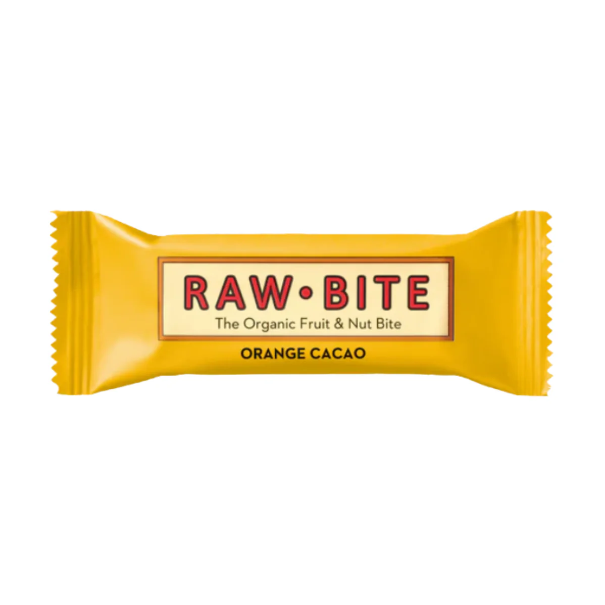 Rawbite Barritas de Fruta y Frutos Secos Naranja Cacao