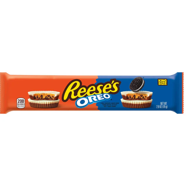 Reese's Oreo King Size Cups Chocolate con Leche y Crema Blanca