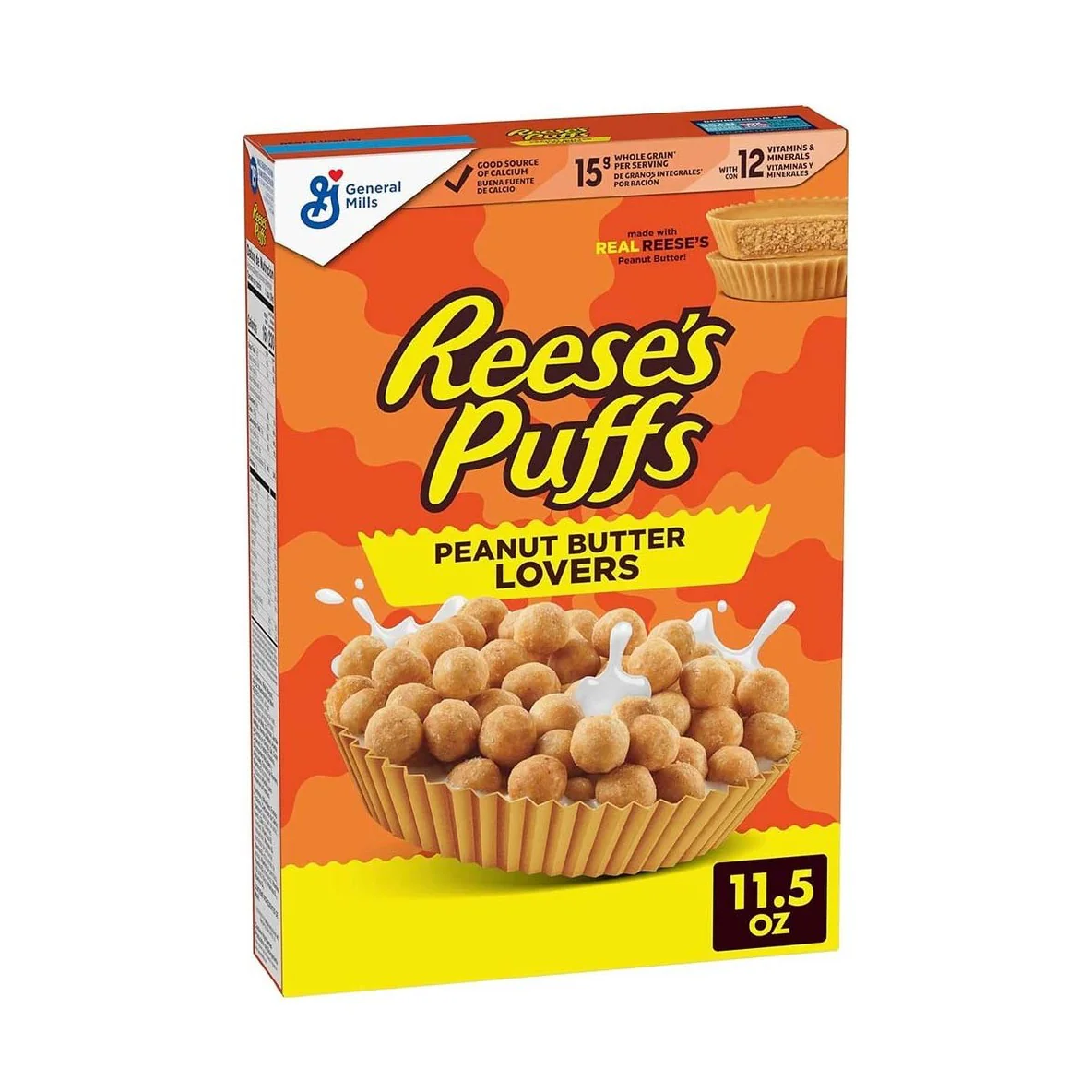 Reese's Puffs para Amantes de la Mantequilla de Cacahuete