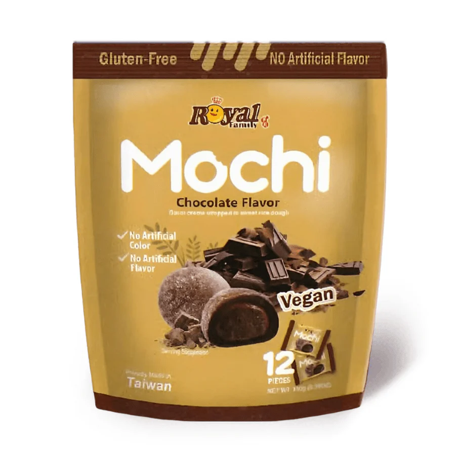 Mochi de chocolate de la familia real