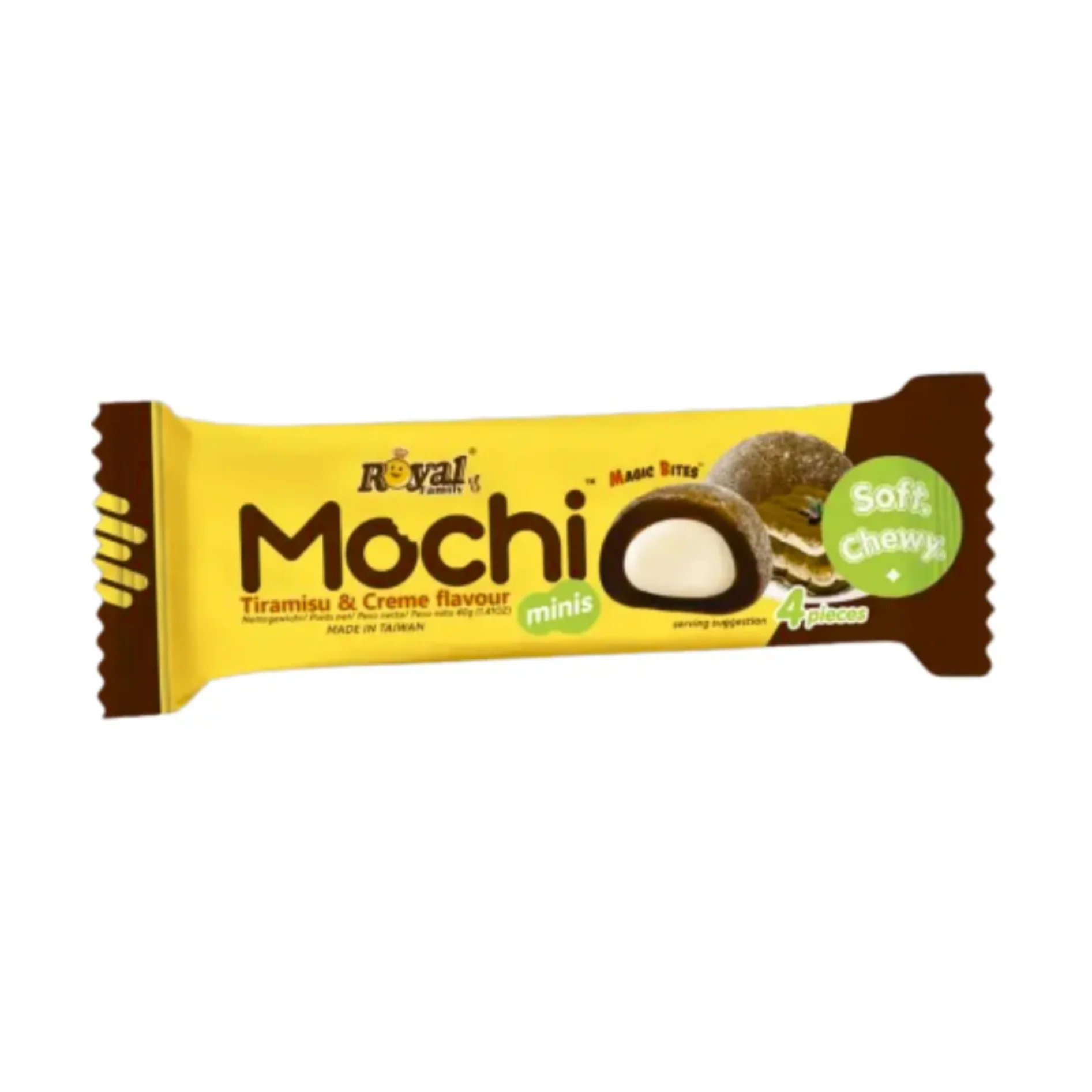 Royal Family Mochi Mini Tiramisú y Crema