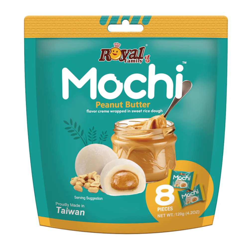 Royal Family Mochi Pequeño Mantequilla de Cacahuete