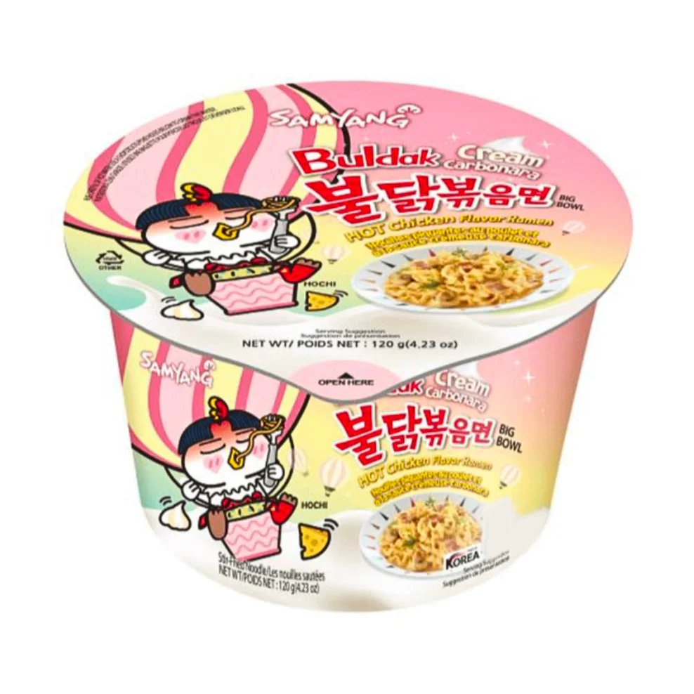 Samyang Ramen Hot Chicken Cream Carbo Bowl