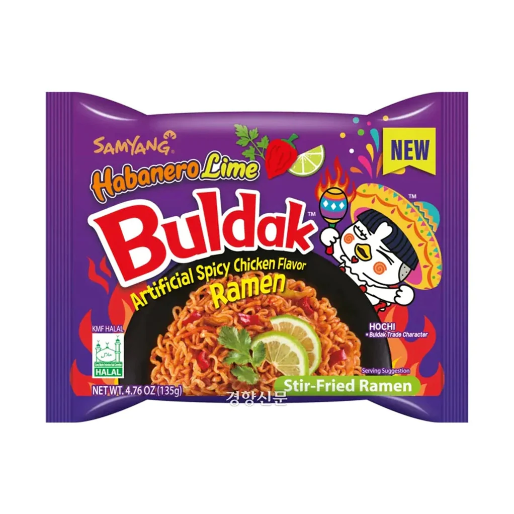 Samyang Ramen Pollo Picante Habanero Lima