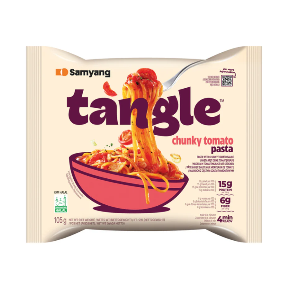 Samyang Fideos Tangle con Salsa de Tomate