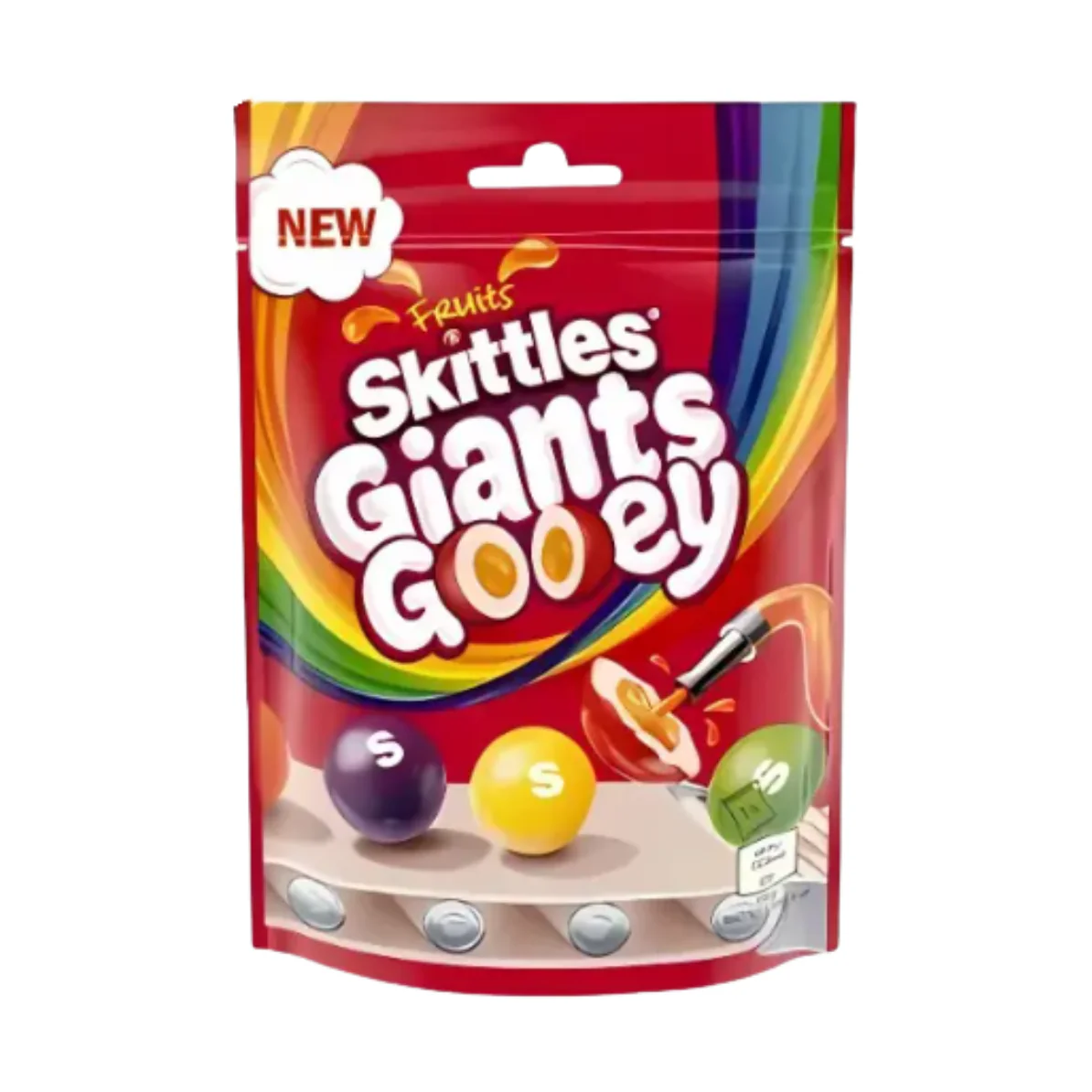 Golosinas Skittles Giants Gooey Fruits