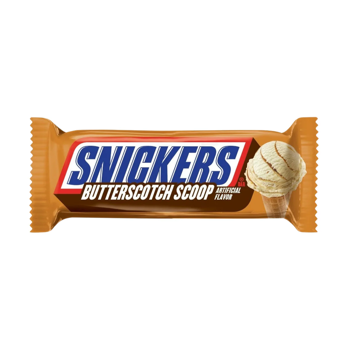 Helado Snickers con sabor a Caramelo de Mantequilla