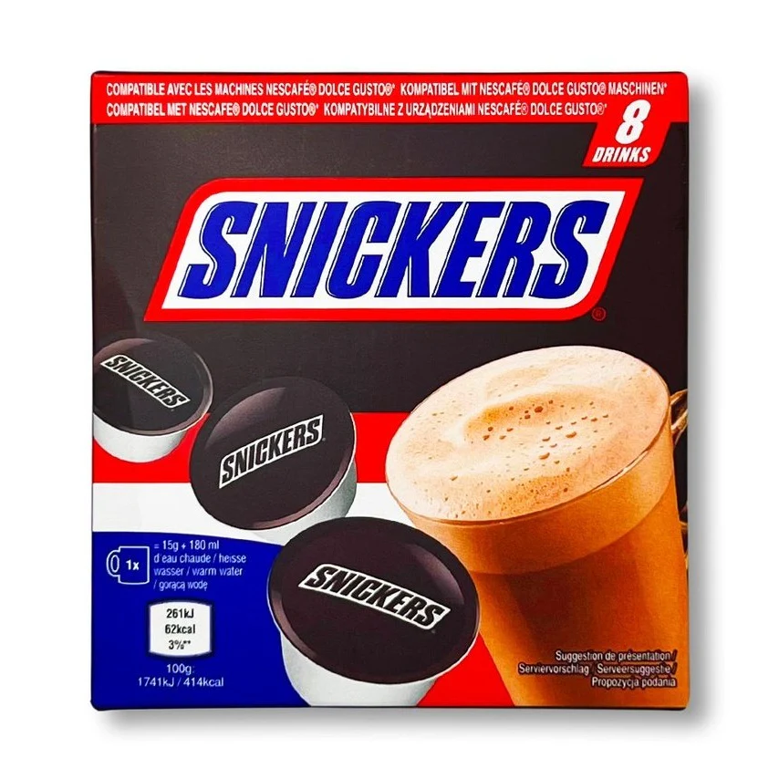 Nescafé Dolce Gusto Snickers en cápsulas